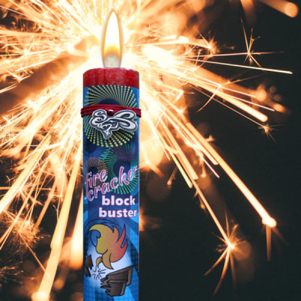 Blessed Herbal Firecracker Candle - Limited Edition